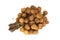 Longan Fruit On White Background