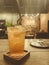 Longan juice cold water. Thai herb drink
