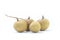 Longan on whith background. Fresh Longan thai fruit