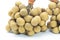 Longan on whith background. Fresh Longan thai fruit