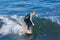 Longboard Surfer Reilly Stone Surfing in Santa Cruz California