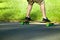 Longboarder Closeup