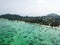 Longboats on the Koh Lipe beach Andaman Sea,