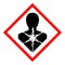 Longer Term Health Hazard,GHS Hazard Pictogram Isolate On White Background,Vector Illustration EPS.10