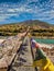 The longest Iron Chain Bridge in Bhutan, Autumn