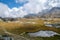 The Longet lakes on the border between the province of Cuneo and Haute Provence