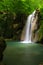 Longexposure photography of waterfall in forest