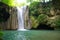 Longexposure photography of waterfall in forest