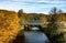 Longley covered bridge near Montgomery in Vermont