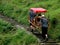 Longsheng, China: Porters Carrying Sedan Chair