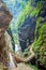 The Longshuixia Fissure Gorge, Wulong, China