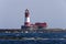 Longstone Lighthouse in the Farne Islands - United Kingdom