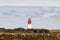 Longstone Lighthouse on Longstone Rock, England