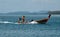 Longtail boat outside the port of Saladan, on Koh Lanta island in southern Thailand