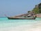 Longtail boat at Similan Island