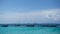 Longtail boats in the Andaman Sea