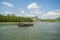 Longtail boats going the Nopparat Thara port in Krabi Province Thailand.