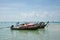 Longtail boats in Railay Thailand