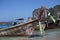 Longtail boats at Railey beach