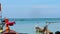 Longtail fisher boats on beach