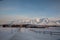 Longyearbyen, Svalbard in Norway - March 2019: The University Center, Svalbard Science Center - UNIS - and Svalbard