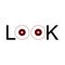 Look creative logo template design with eyes