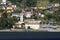 Look at Musso, and the church San Biagio, upper Lake Como,