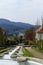 Look about the water paradise, to the Old Town with stiftskirche pencil church in Baden-Baden