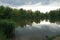 A look at Wuhlesee on a quiet June evening.  Berlin, Germany