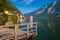 Lookin across the lake at the idyllic village of Hallstatt