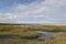 Looking across the Salt marshes at Cley