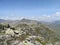 Looking along Crinkle Crags to Bowfell