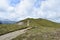 Looking along ridge path to Whiteside, Lake District