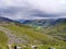 Looking from The Combe to Borrowdale valley