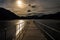 Looking down the Aira Force steamer pier