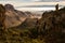 Looking down Boot Canyon in Big Bend