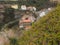 Looking down on cottages in Staithes in North Yorkshire