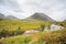 Looking down Glen Etive. Landscape.