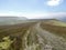 Looking down long but easy path up to Great Dodd