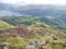 Looking down from Maiden Moor to the Derwent valley