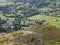 Looking down on northern part of Grasmere, Lake District