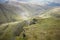 Looking down on river Glenderamackin, Lake District