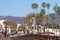 Looking Down State Street From Stearns Wharf Santa Barbara California