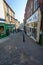 Looking Down Stony Street in the Centre of Frome Town