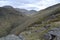 Looking down to Styhead Gill