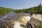 Looking downriver from a Wilderness Falls