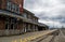 Looking East At The Historic Stratford, Ontario, Canada Train Station