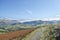 Looking from high path by Lonscale Fell, Lake District