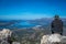 Looking at the Kotor bay from above