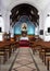 Looking from the nave to the chancel and altar at Holy Trinity c